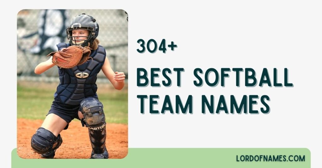 Best Softball Team Names