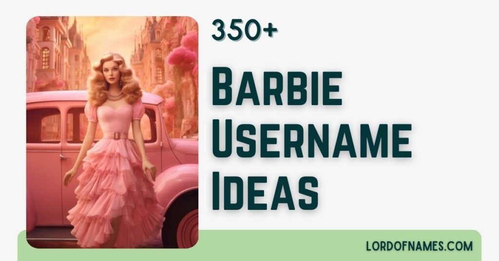 Barbie Usernames