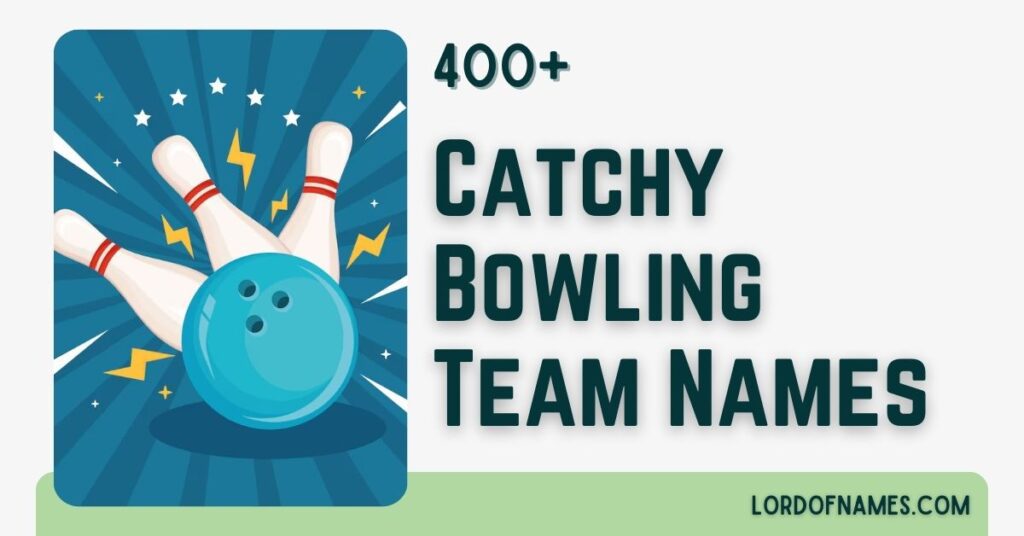 Bowling Team Names