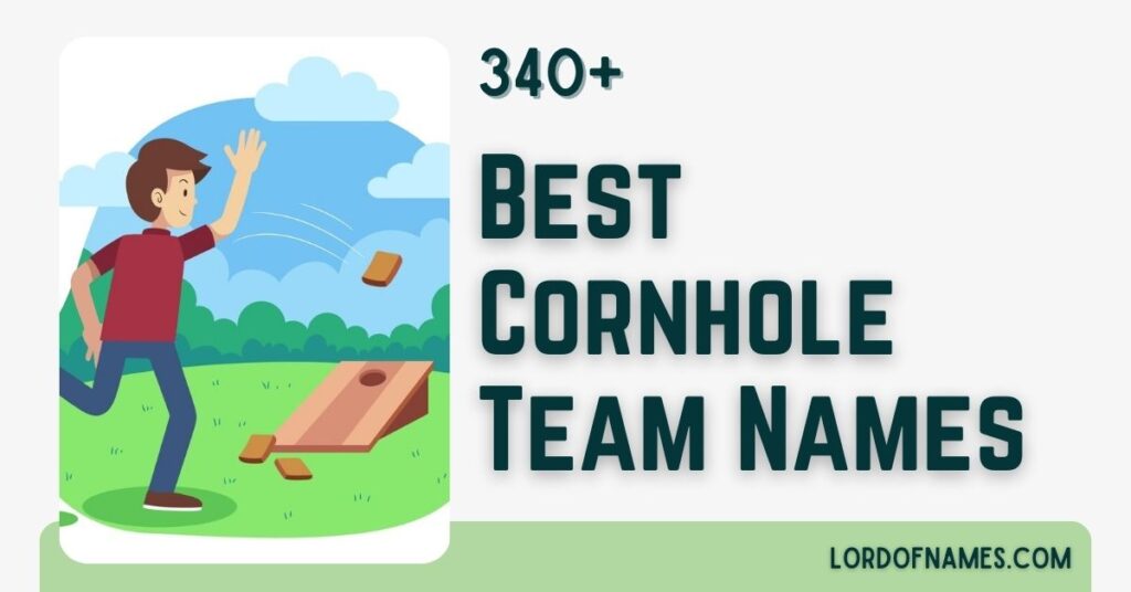 Cornhole Team Names