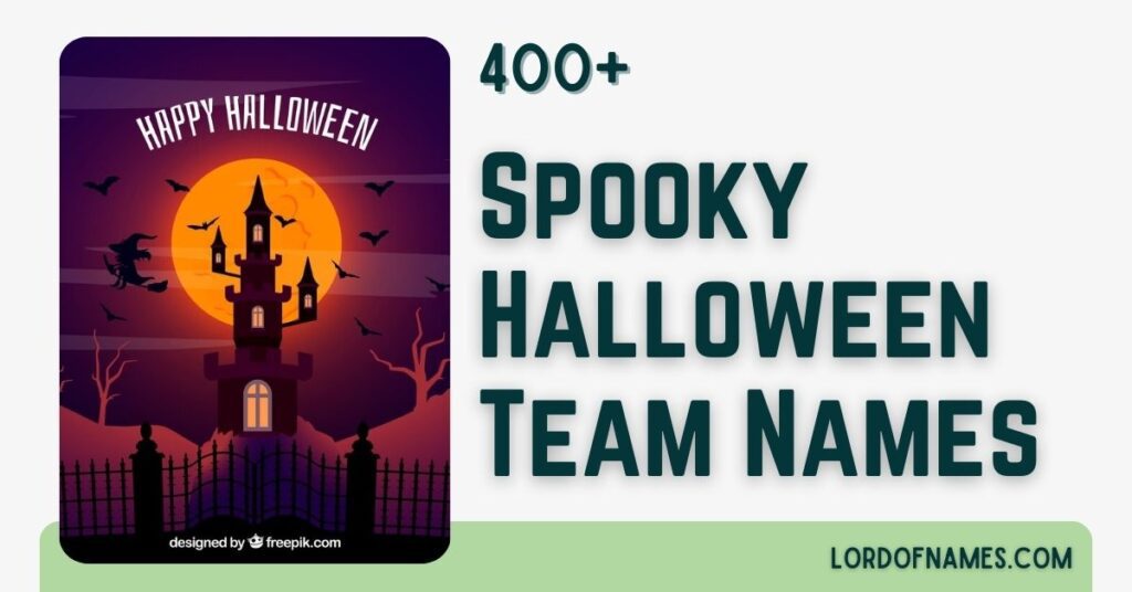 Halloween Team Names
