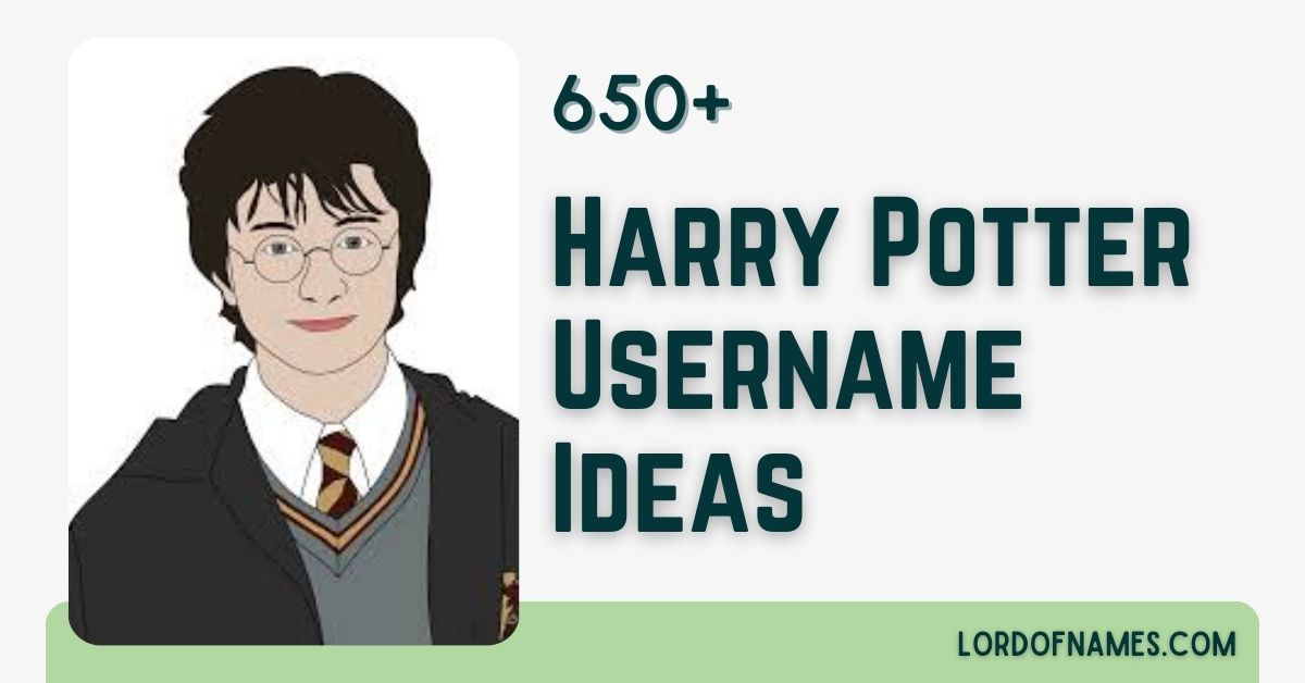 Harry Potter Usernames