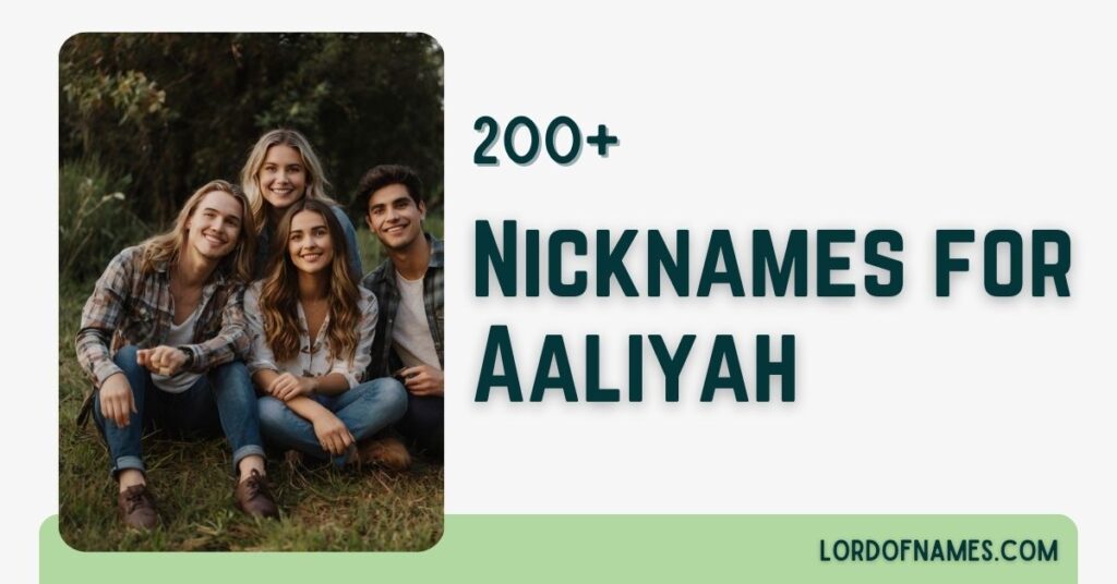 Nicknames for Aaliyah