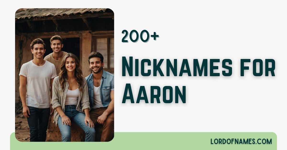 Nicknames for Aaron