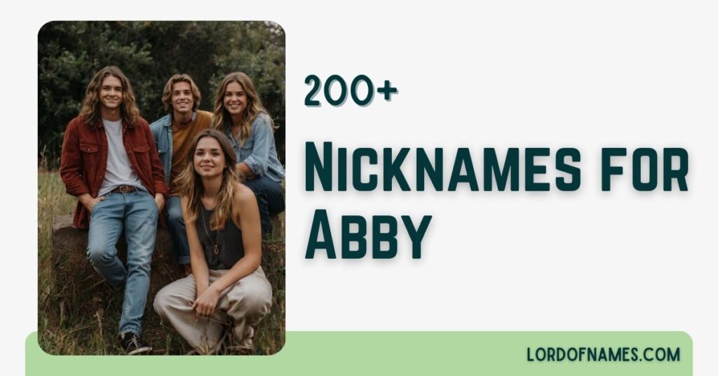 Nicknames for Abby