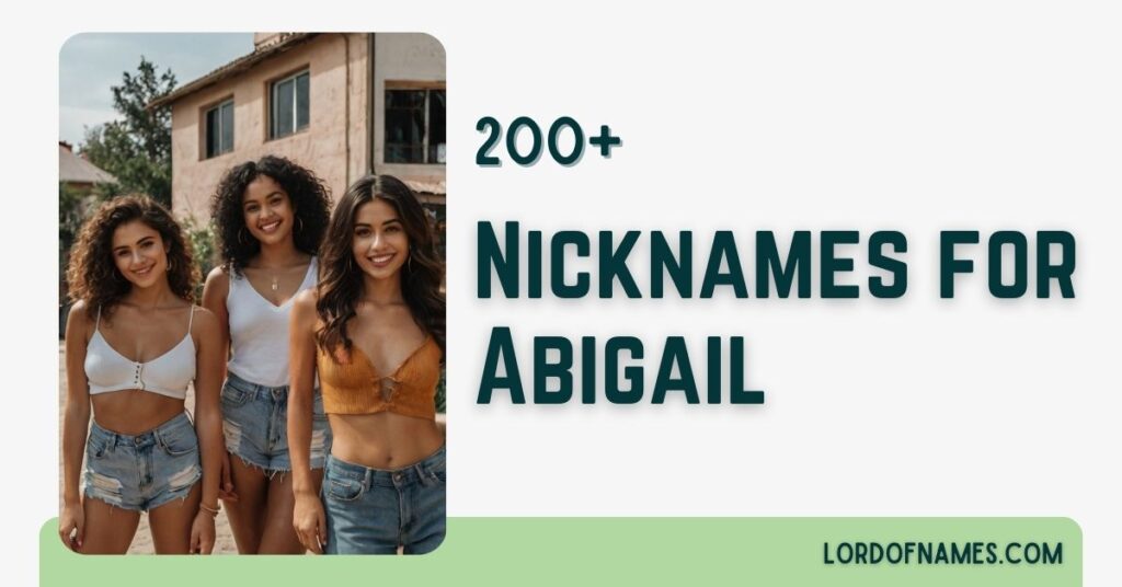 Nicknames for Abigail