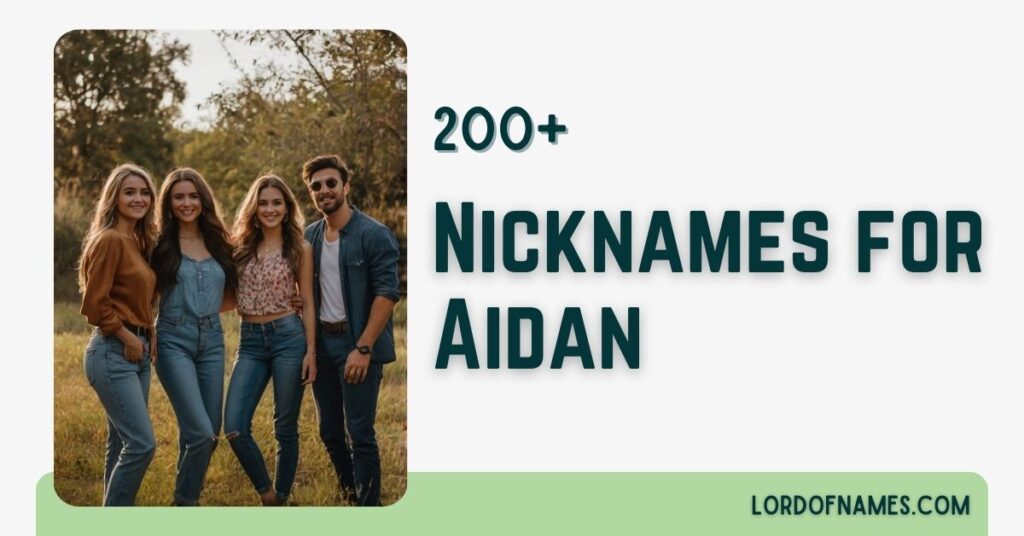 Nicknames for Aidan