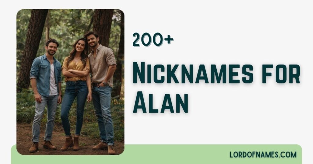 Nicknames for Alan