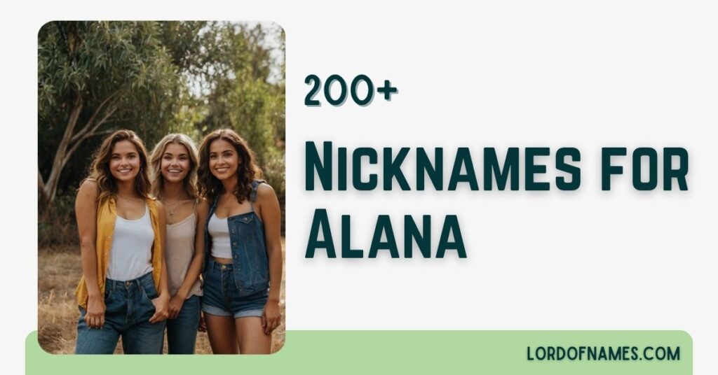 Nicknames for Alana