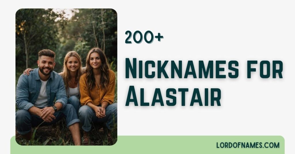 Nicknames for Alastair