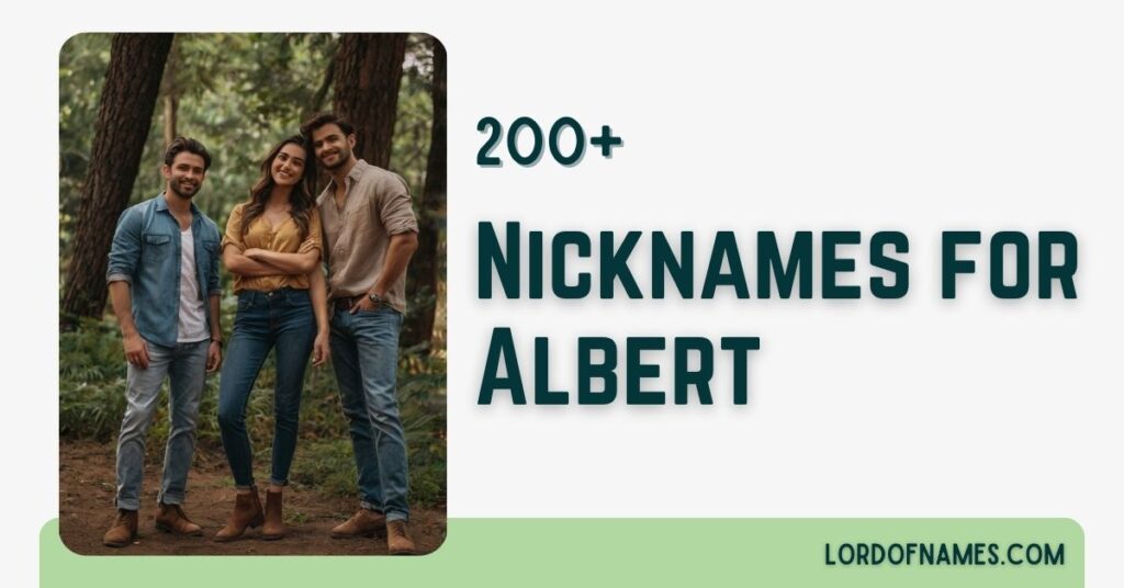 Nicknames for Albert
