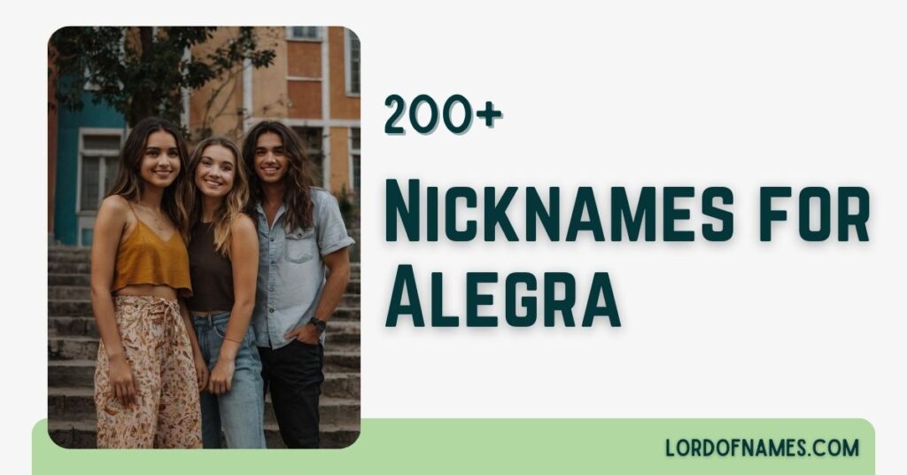 Nicknames for Alegra
