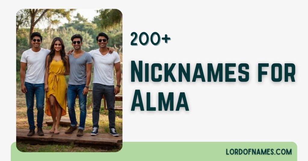 Nicknames for Alma