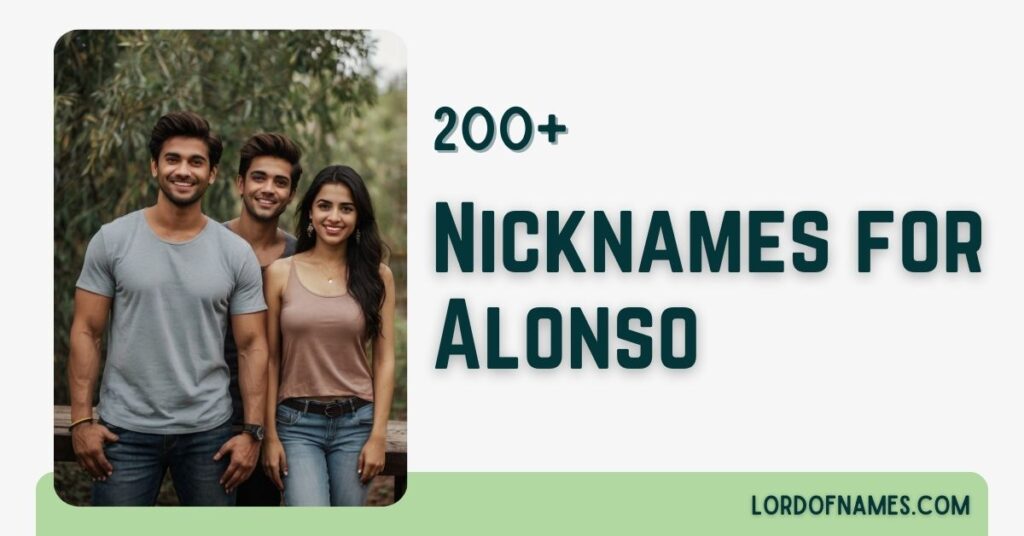 Nicknames for Alonso