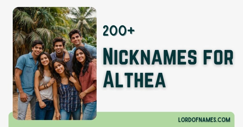 Nicknames for Althea