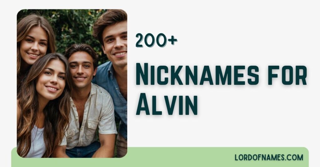Nicknames for Alvin