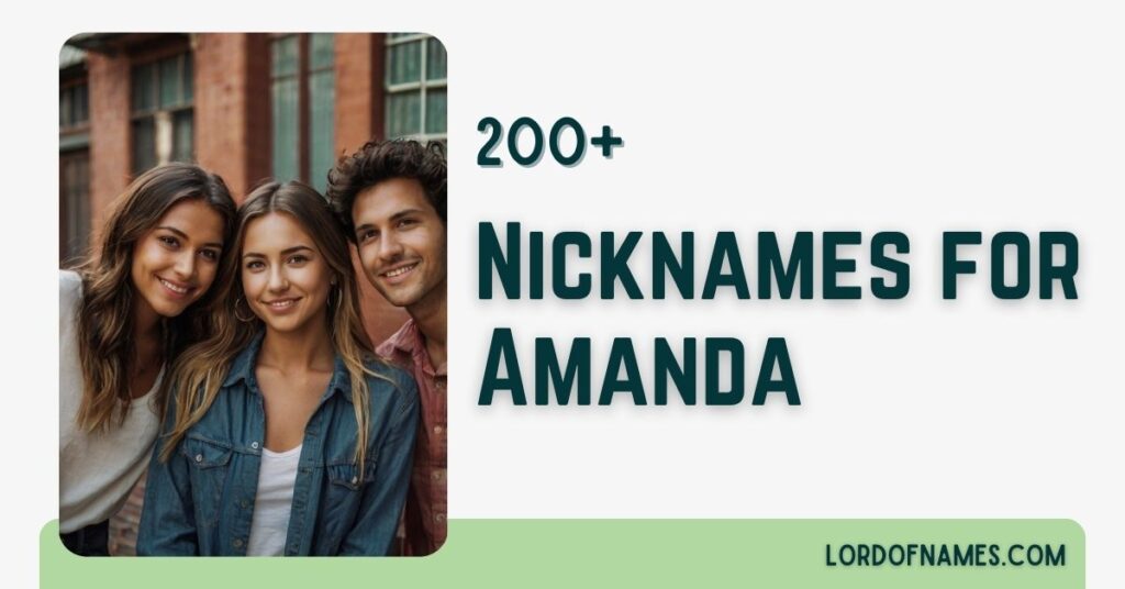 Nicknames for Amanda