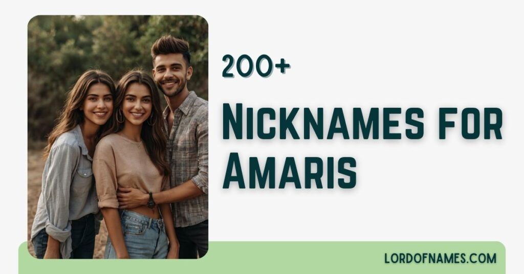 Nicknames for Amaris