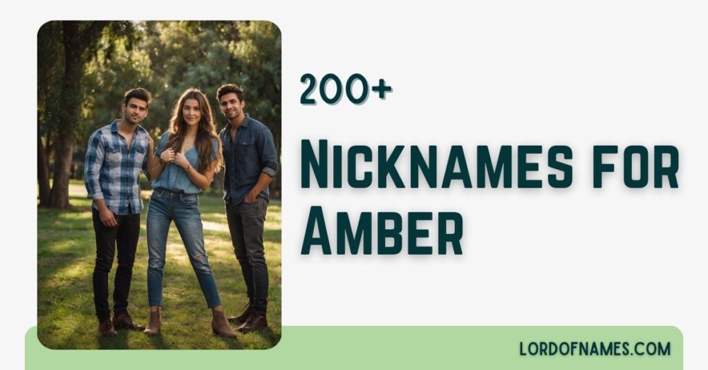 Nicknames for Amber