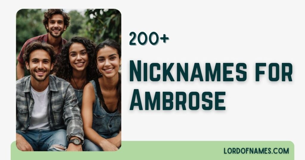 Nicknames for Ambrose