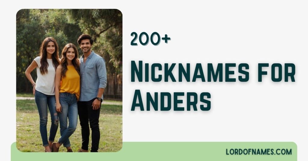 Nicknames for Anders