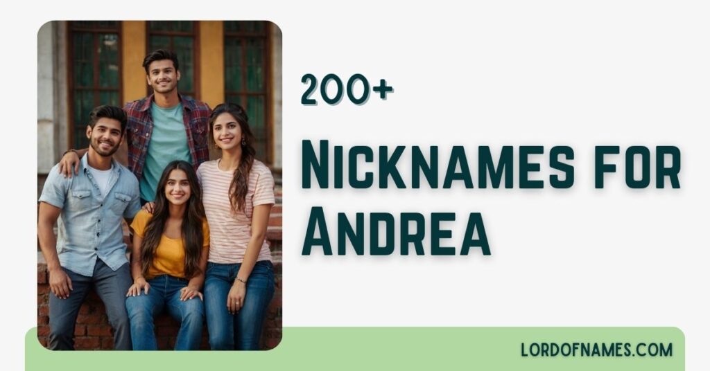Nicknames for Andrea