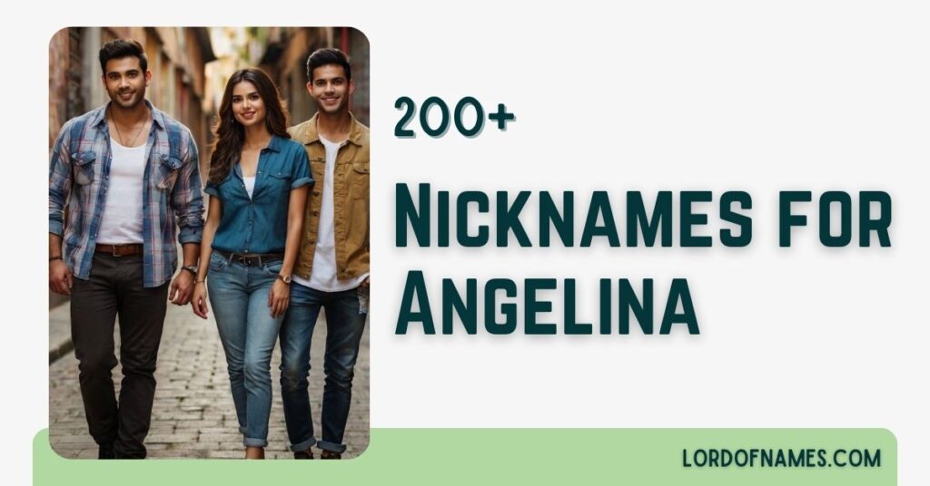 Nicknames for Angelina