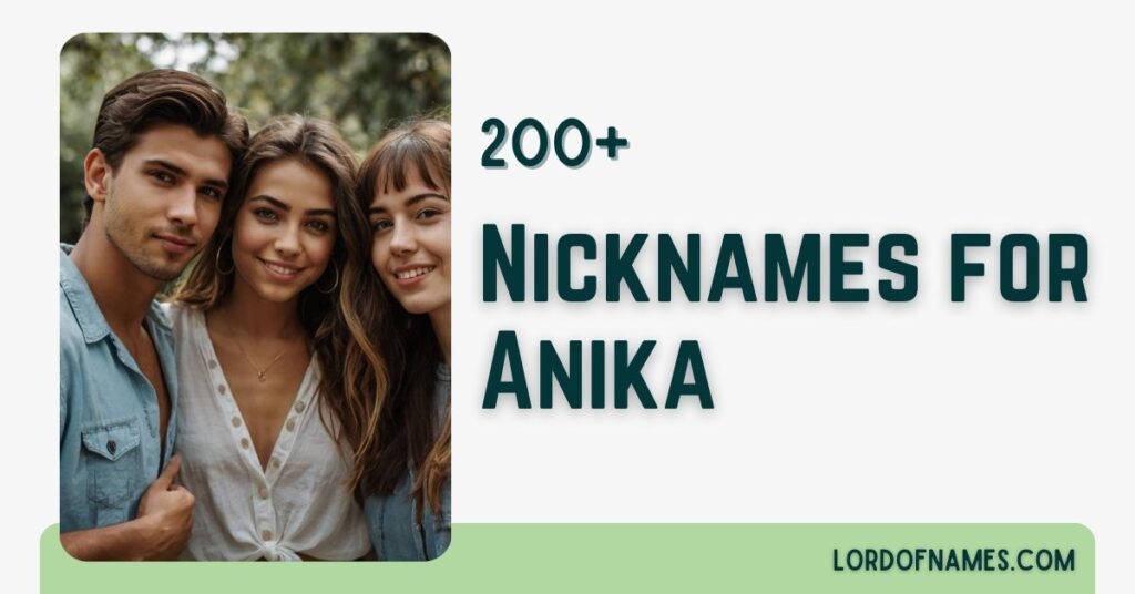 Nicknames for Anika