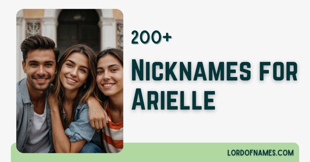 Nicknames for Arielle