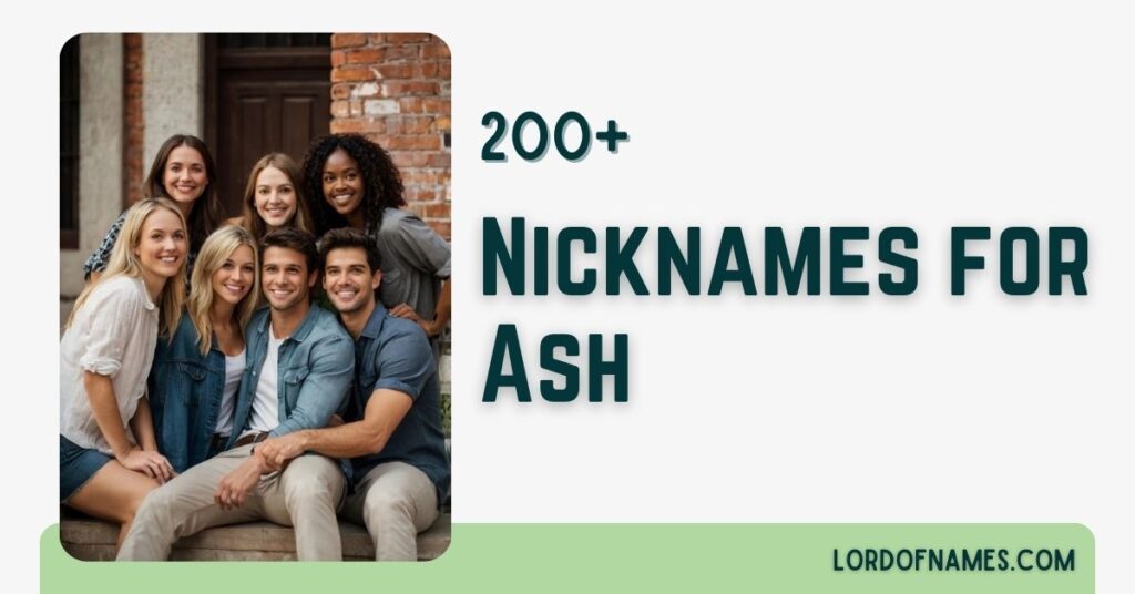 Nicknames for Ash