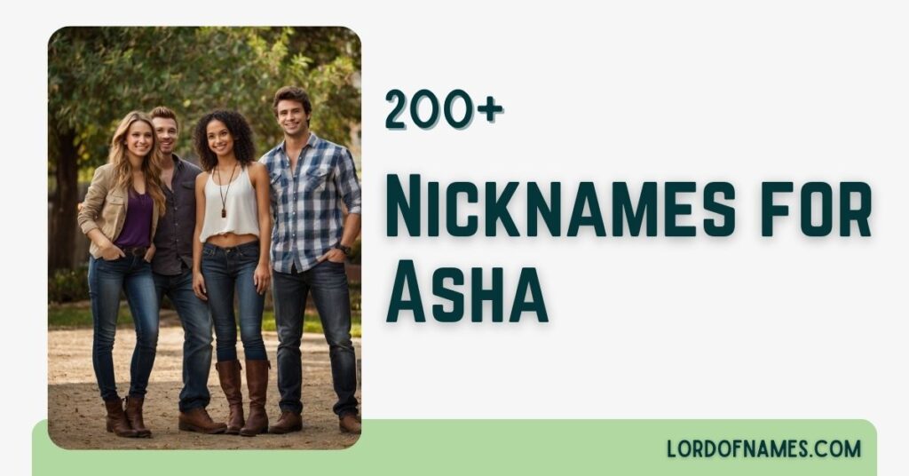 Nicknames for Asha