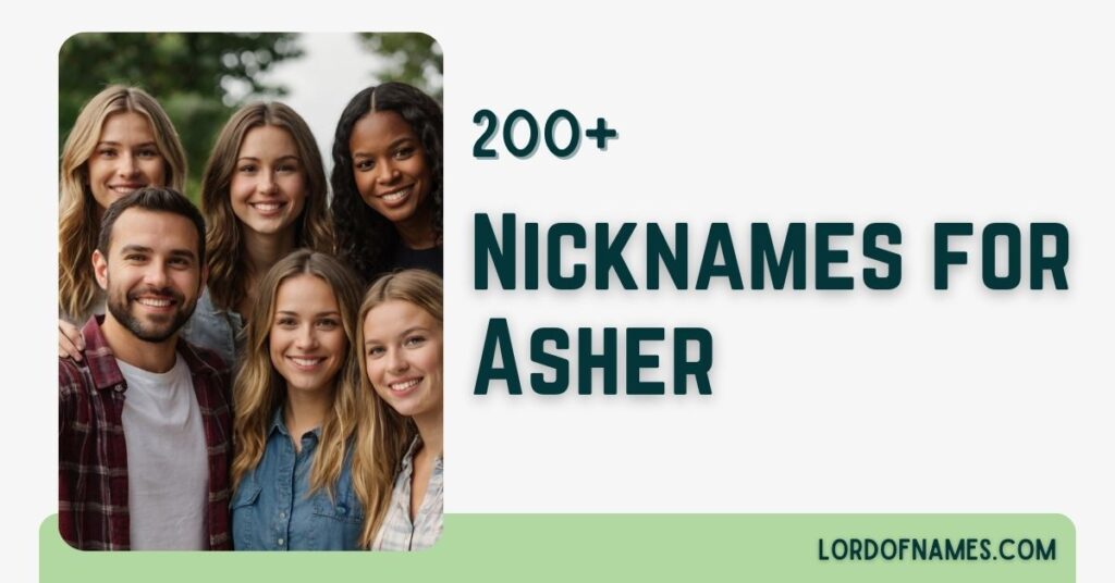 Nicknames for Asher