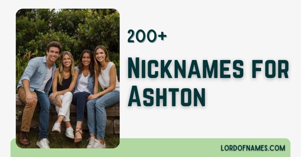 Nicknames for Ashton