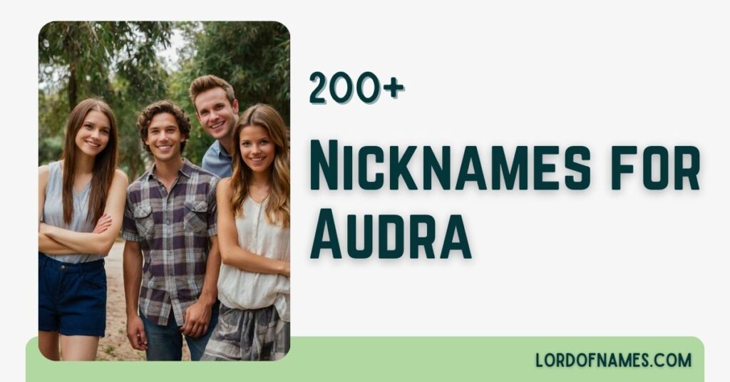 Nicknames for Audra