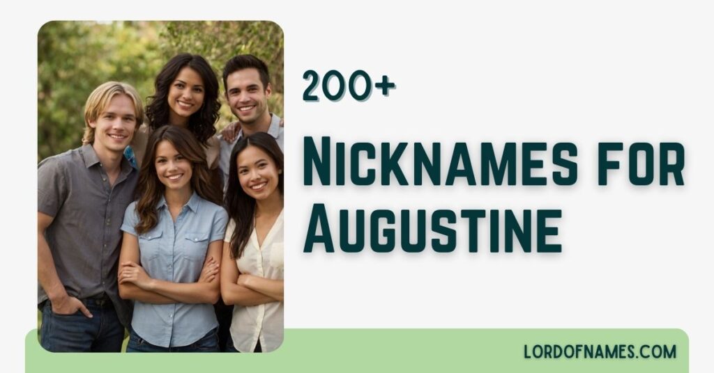 Nicknames for Augustine