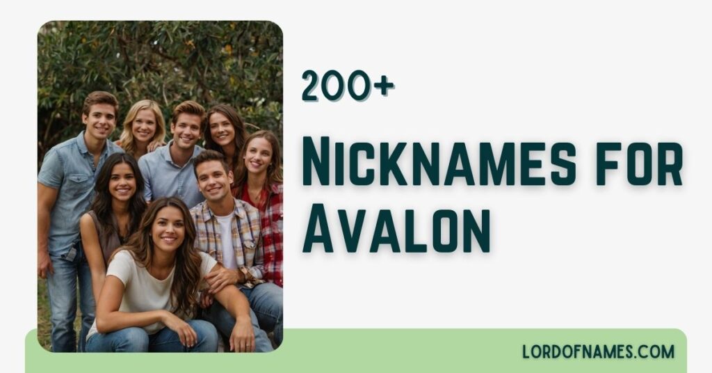 Nicknames for Avalon
