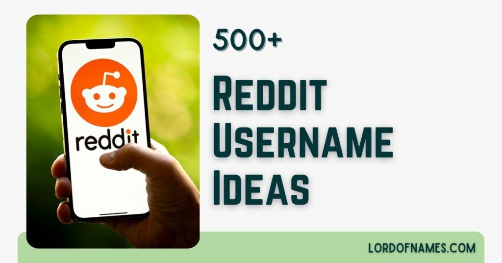 Reddit Usernames
