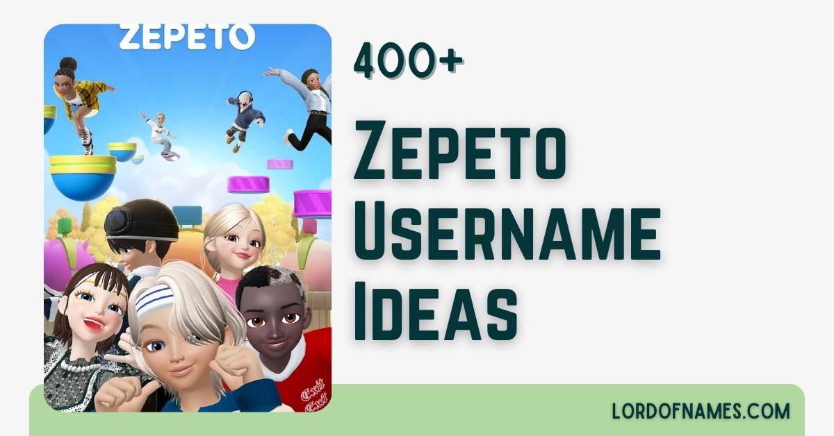 Zepeto Usernames