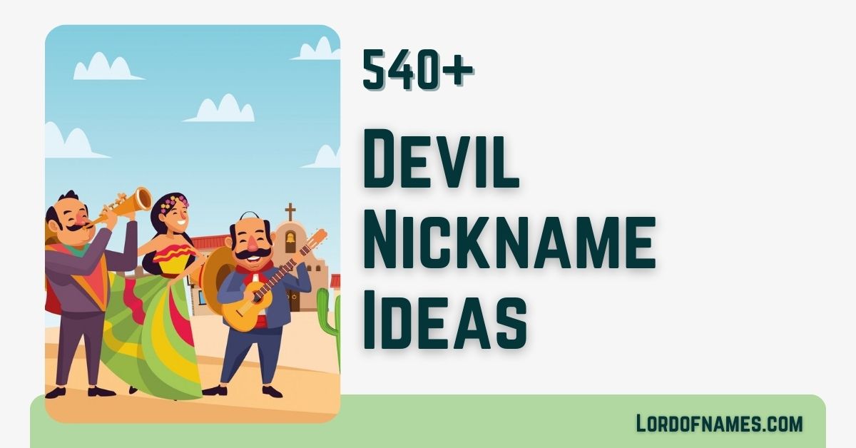 Devil Nicknames