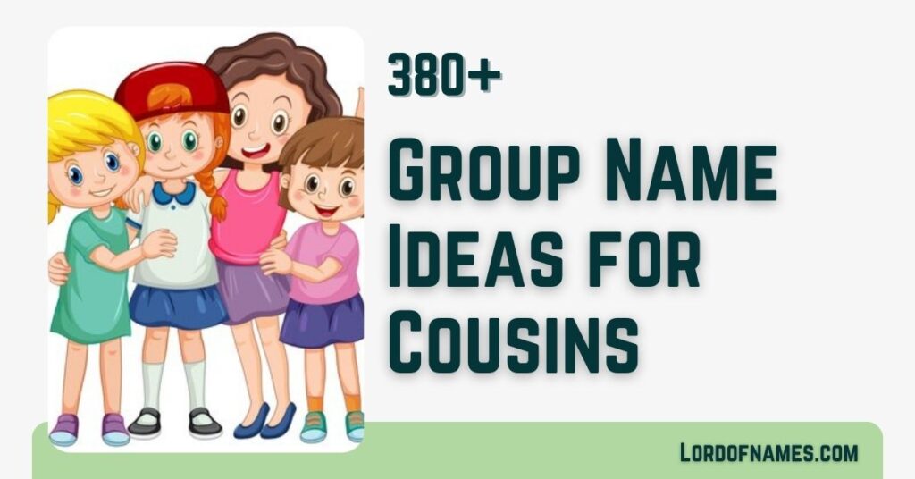 Group Names for Cousins