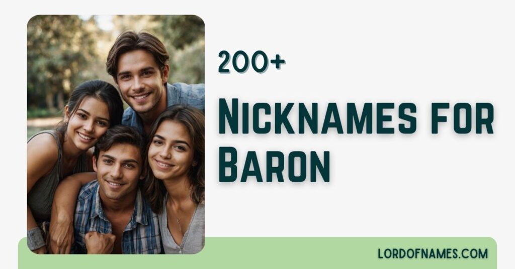 Nicknames for Baron