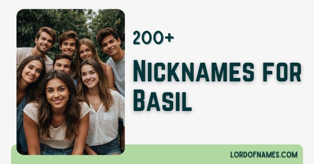 Nicknames for Basil
