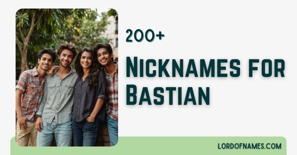 Nicknames for Bastian