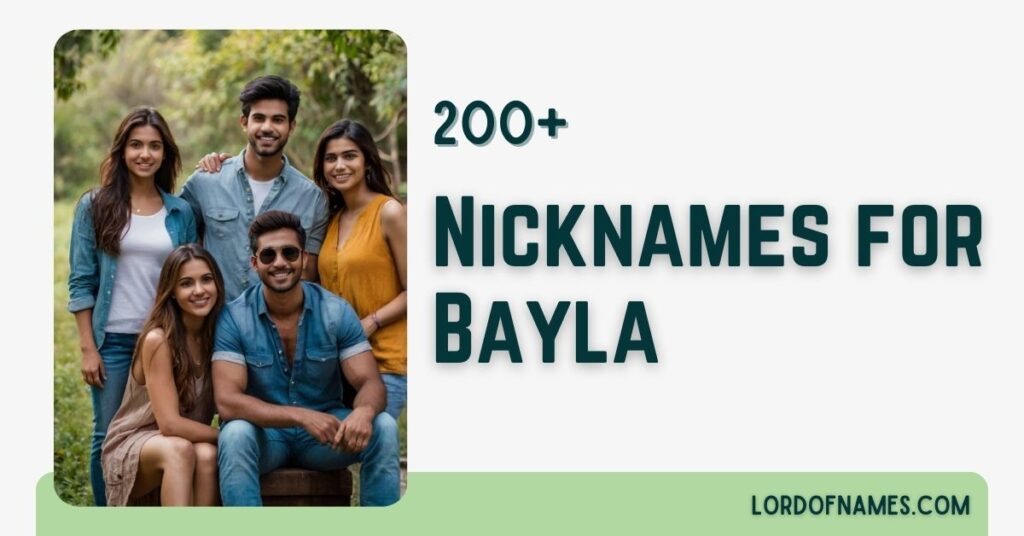 Nicknames for Bayla