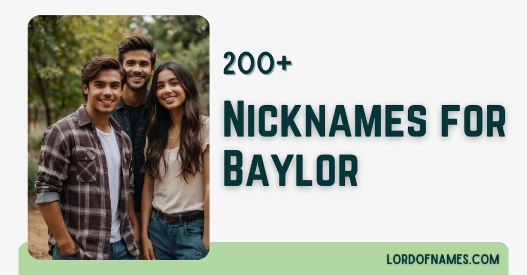 Nicknames for Baylor