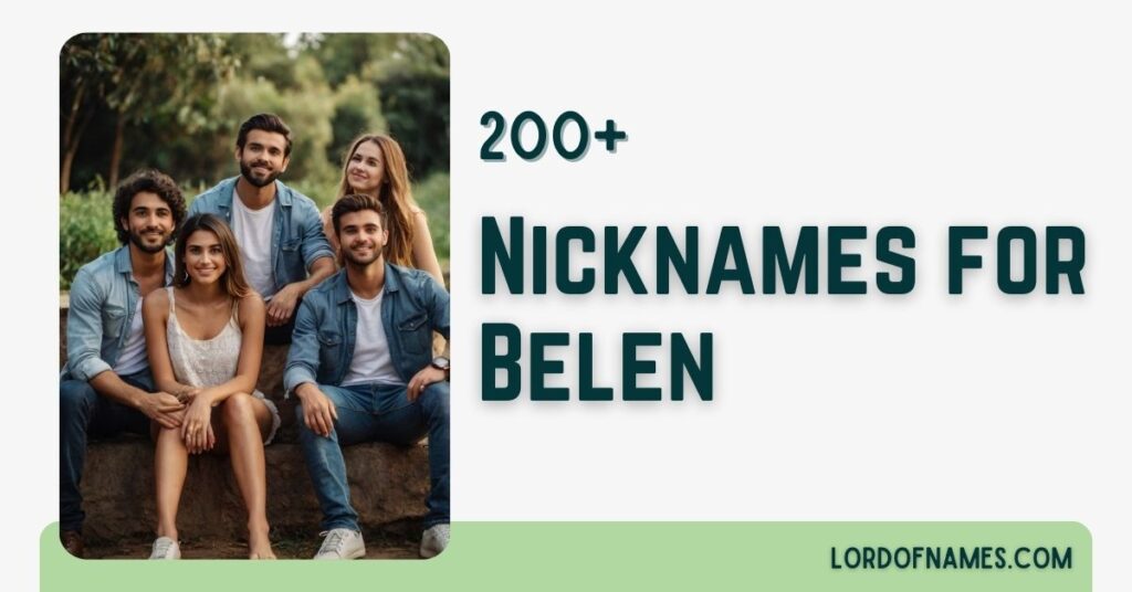 Nicknames for Belen