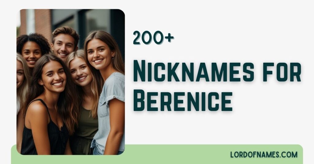 Nicknames for Berenice