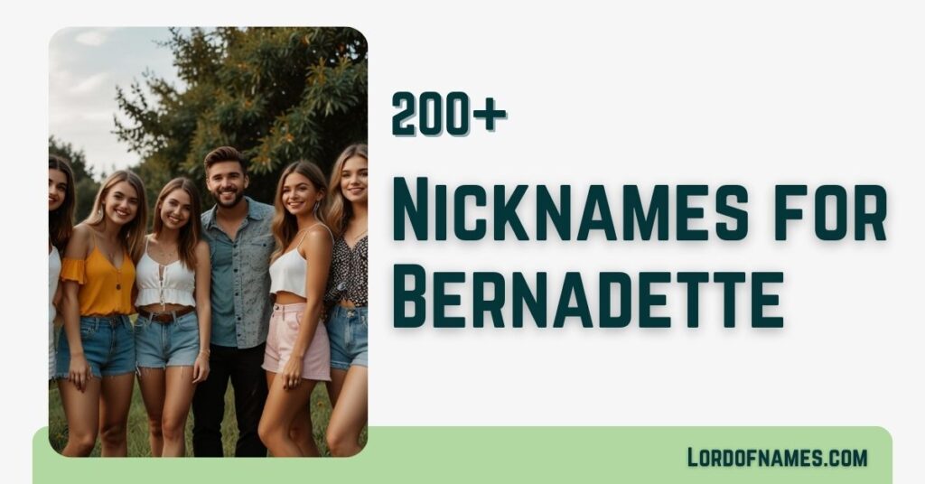 Nicknames for Bernadette