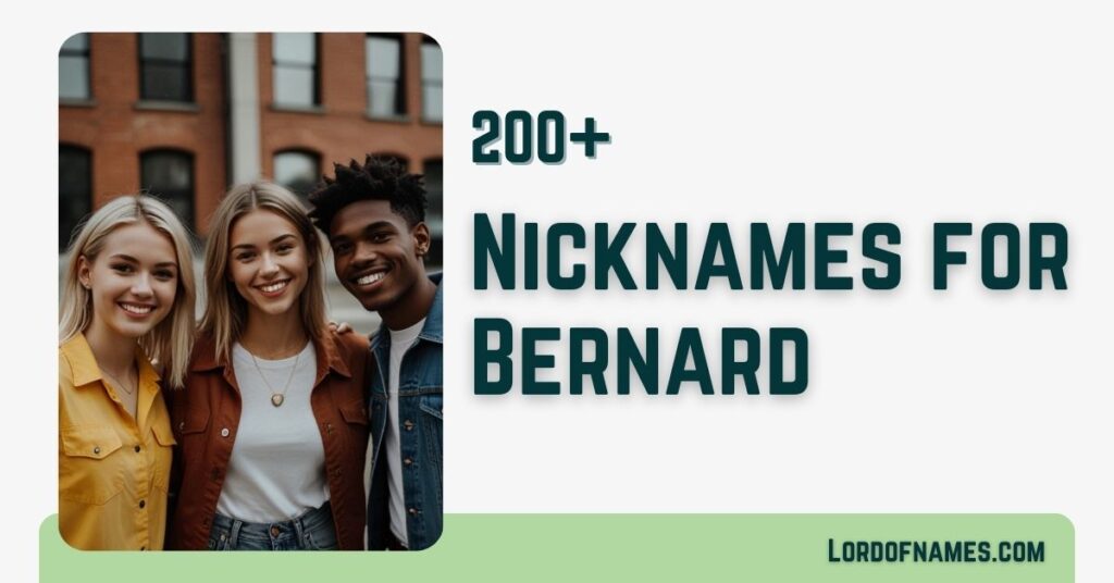 Nicknames for Bernard