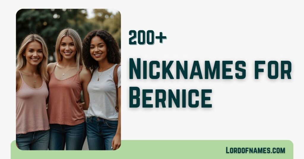 Nicknames for Bernice